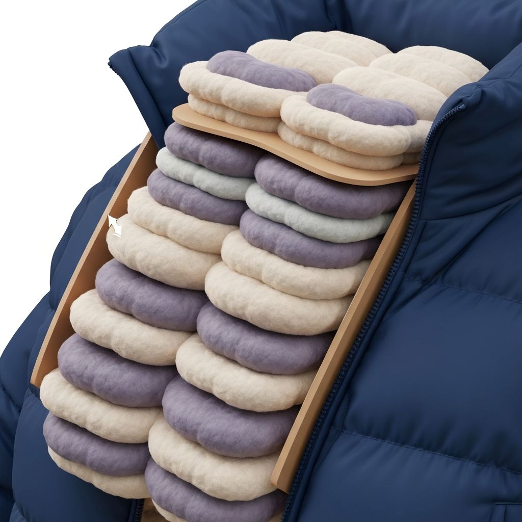 what is the cushioning inside of jackets